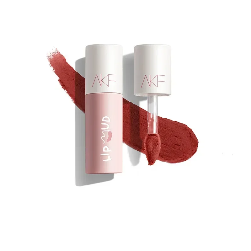 AKF Lip Mud Lip Glaze rossetto sbiancante femminile autunno e inverno nicchia marca lucidalabbra