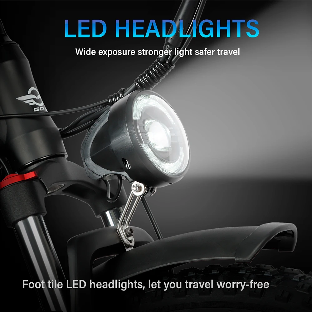 Mankeel DP-2603 دراجة كهربائية 3000 واط محرك مزدوج 48 فولت 25 أمبير بطارية قابلة للإزالة 26 "الطرق الوعرة الدهون الإطارات دراجات كهربائية للكبار