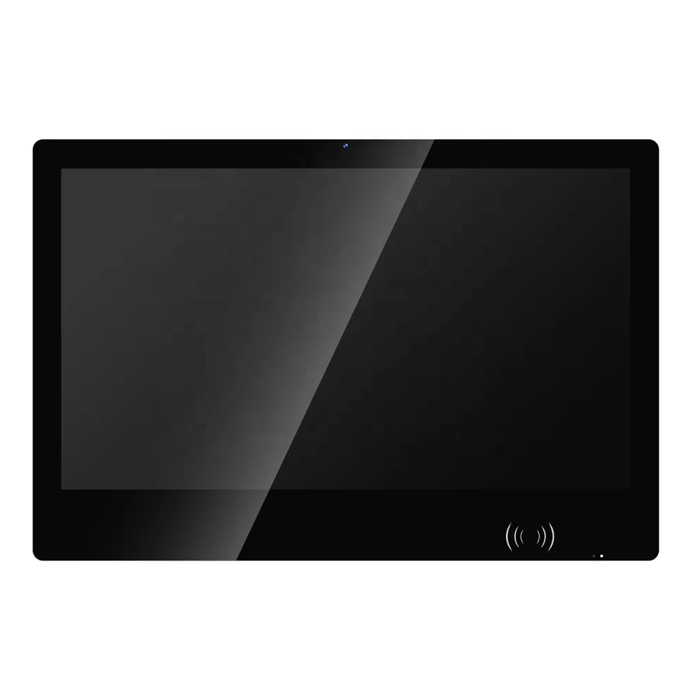 

15,6-дюймовый настенный промышленный ПК «все в одном» с емкостной сенсорной панелью и функцией NFC, удостоверение личности, IC-карта, доступное использование Win10 Android