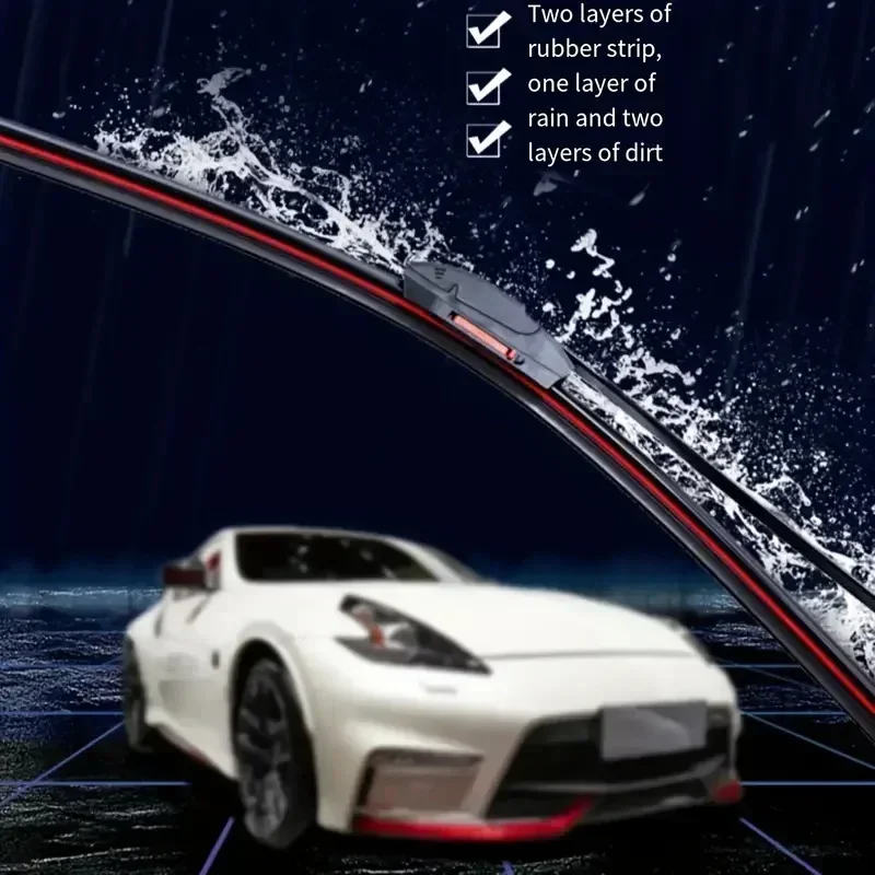 شفرة ممسحة السيارة لتويوتا أوريس أوروبا بجولة رياضية 2013-2018 الزجاج الأمامي نافذة أمامية ممسحة 26 "+ 14" LHD RHD اكسسوارات السيارات #6