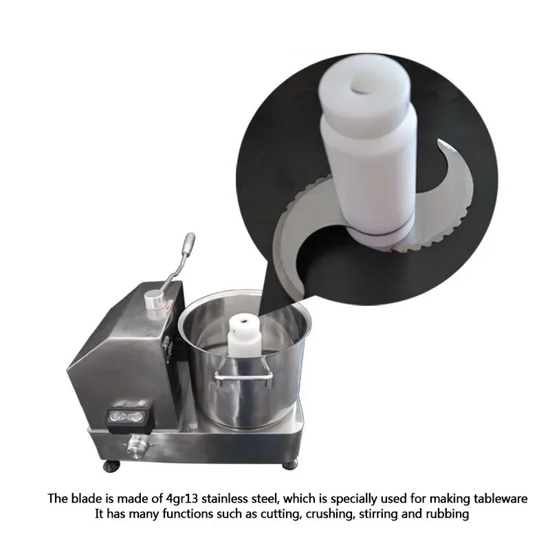 Eletrodomésticos 750W 6/9L Capacidade Picador Elétrico Moedor de Carne Picador Processador de Alimentos Fatiador Moedor de Carne Comercial