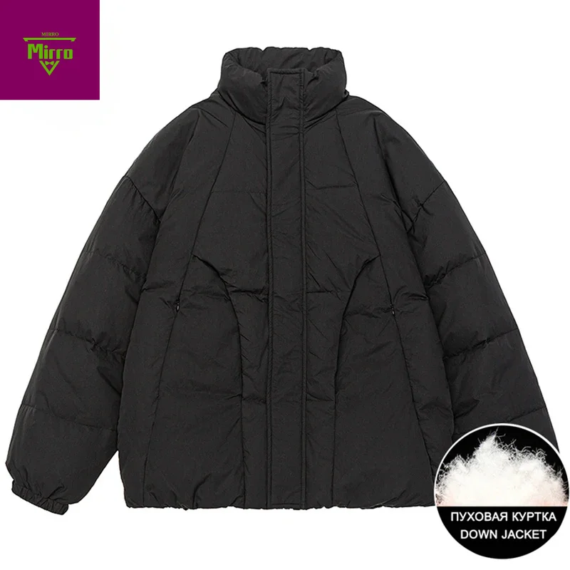 

80% White Duck Down Jackets Men Winter Puffer Jackets Plus Size 7XL Thicken Warm Parkas Coats Padded Bubble Jackets