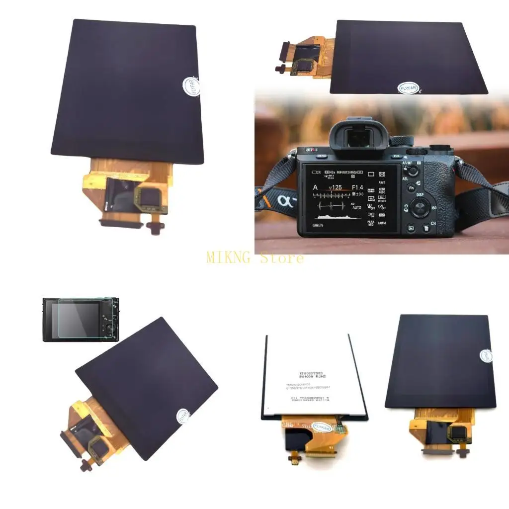 

Очистить экран ЖК -дисплея для A7M3 RX100M6 RX100VI HX99 ZV1 Легкая установка лучшая продажа