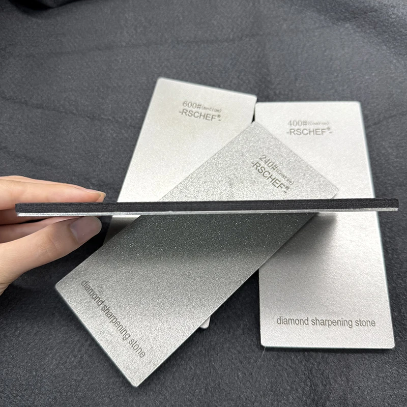 

Новейший RSCHEF 2/3/4шт 240-1000 # Точильный камень Алмазная пленка Кухонные инструменты Точилка для лезвий Точилка для ножей Лидер продаж