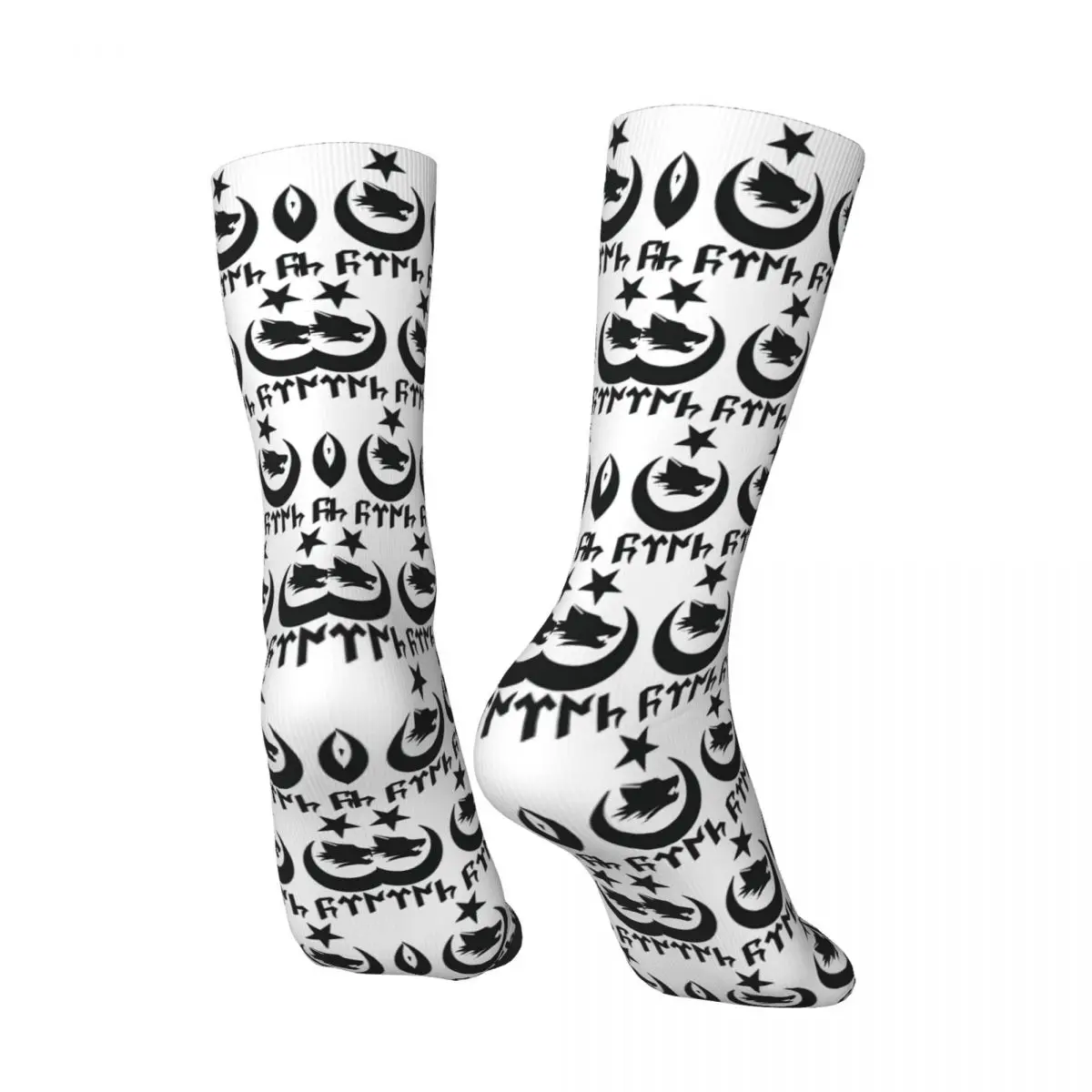 All Seasons Bozkurt Song Logo Socks Harajuku Sport Middle Tube Socks Hip Hop Stockings for Men Women Valentine's Day Gifts