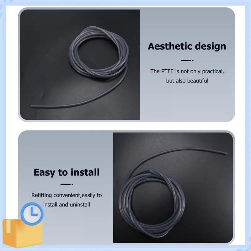 Популярный 3D-принтер 2,5 × 4 мм, трубка из ПТФЭ для Bambu Lab P1P/AMS/A1, мини-тифлоновая труба, экструдер Боудена для деталей нити Bambulab B