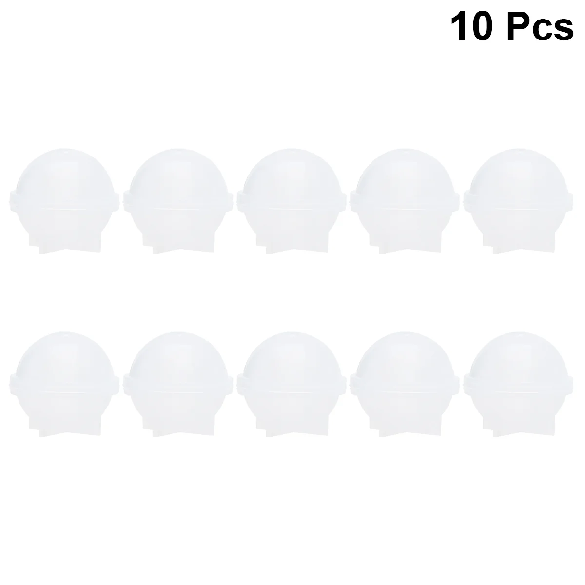 

10 Pcs Manual Accessories Molds Cake Baking Silicone Crystal Epoxy White Flexible