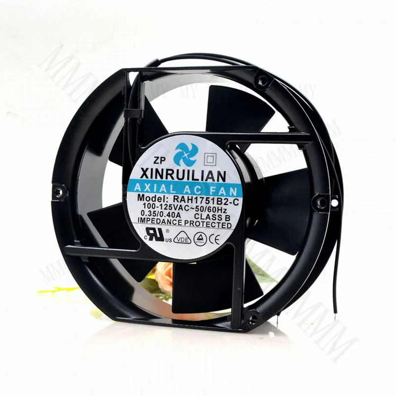 TT XINRUILIAN RAH1751B2-C 100-125V 0.35/0.40A 17CM cooling fan