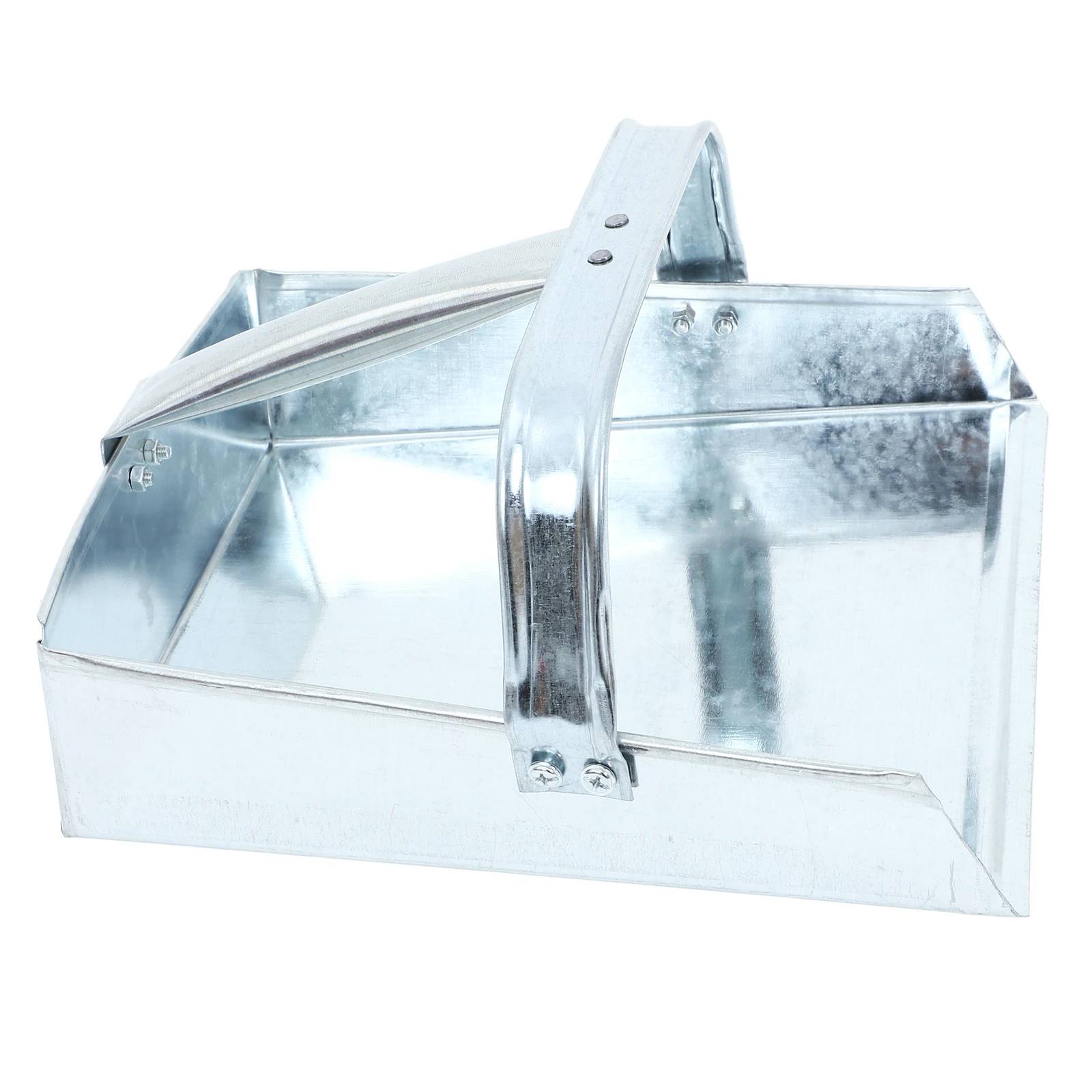 

Mini Dustpan Stainless Steel Kitchen Yard Outdoor Garbage Can H Small Cleaning Tool Compact Design Material Versatile
