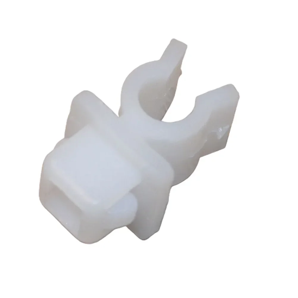 Fastener Holds Clips 53455-33010 9mm Rod Accessories Approx. 2x1.4cm For Toyota Nylon Hood Replacement White 10 Pcs