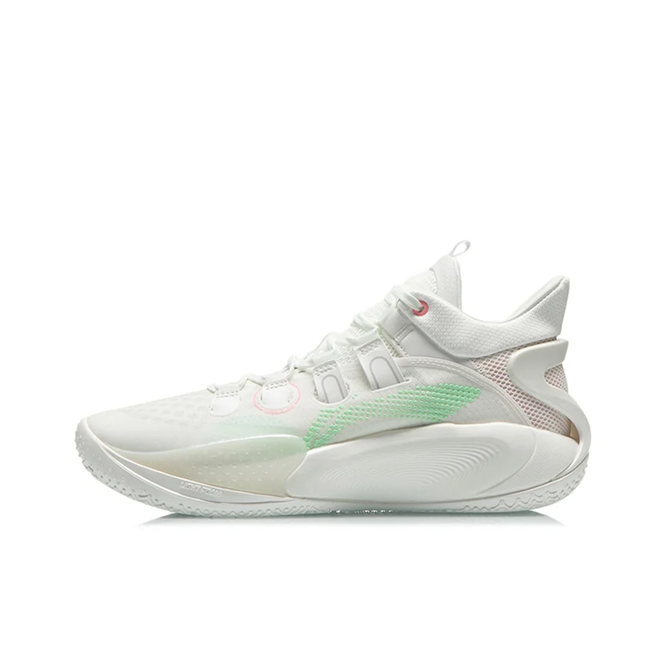 Li Ning SONIC 9 Low Textile, Synthetic Leather, TPU Cushioning Slip Resistant Abrasion Resistant Coverage Support ABAR039-5