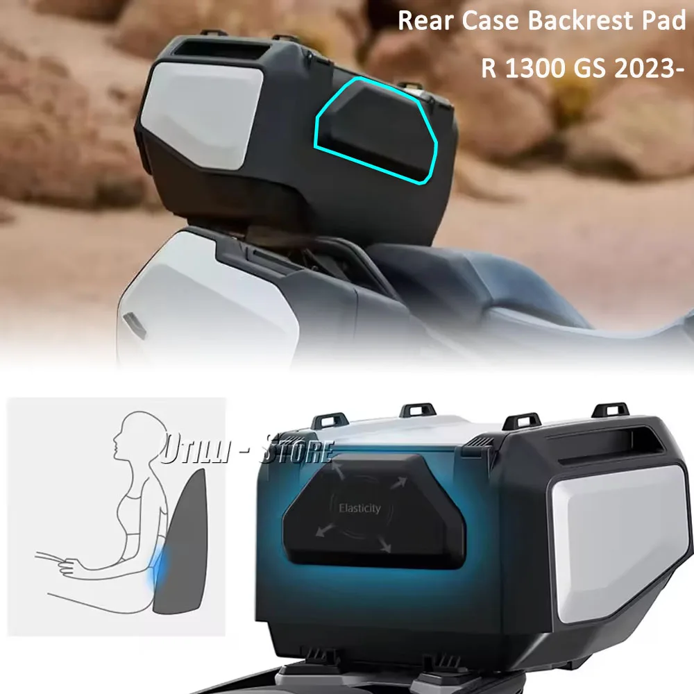 

Motorcycle Passenger Backrest Back Pad Shockproof Rear Top Case Box Luggage Cushion For BMW R1300GS R 1300 GS r1300gs 2023 2024
