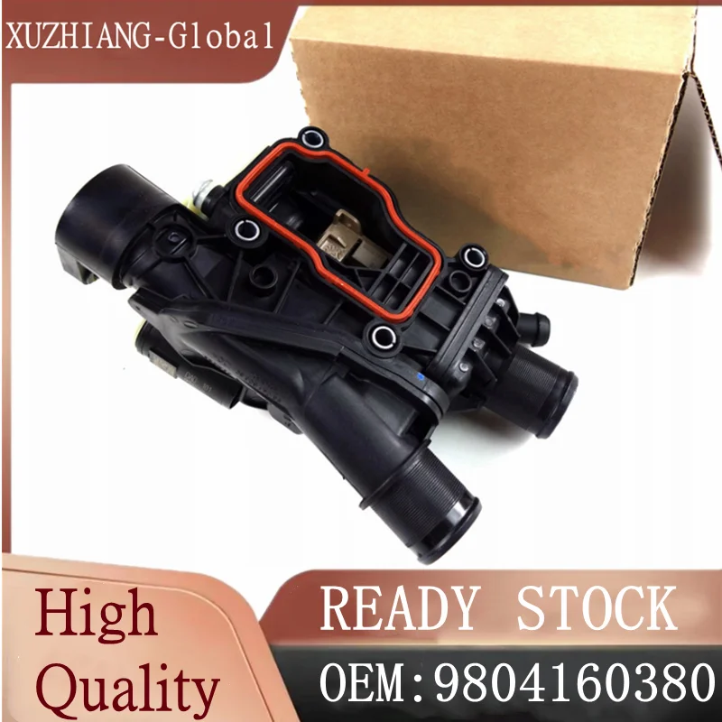 

Brand New Engine Coolant Thermostat Housing 9804160380 9849443980 1876476 2264810 For Peugeot Citroen Ford 2.0 Blue HDi Diesel