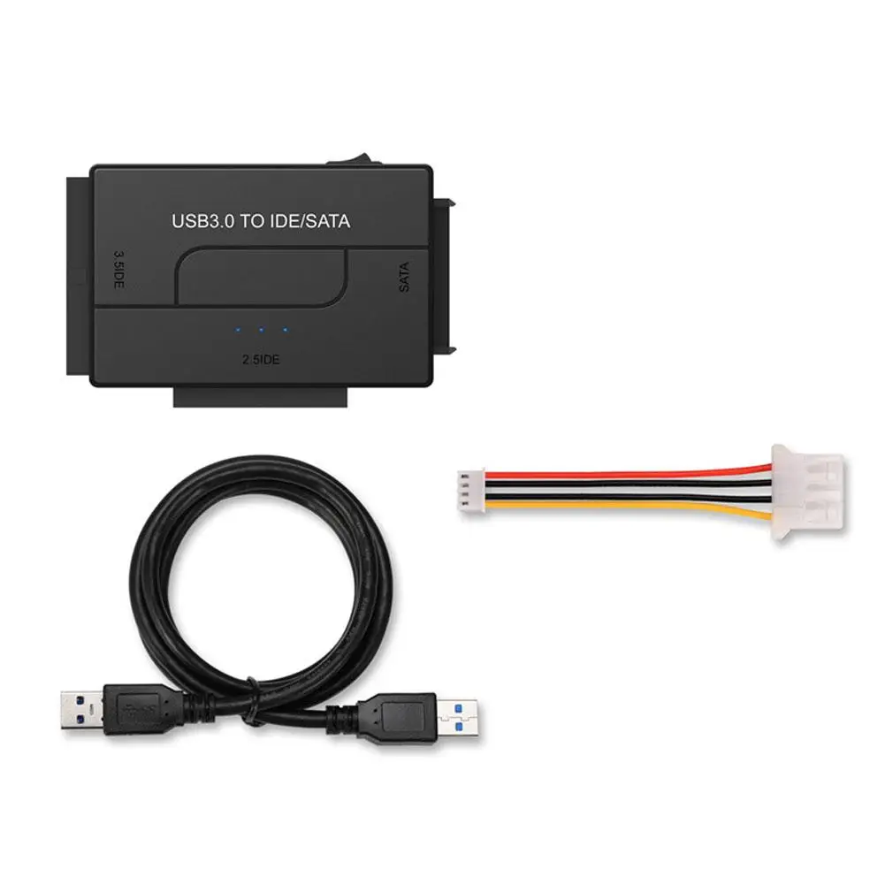 Multi-Function Hard Disk Storage Converter, Interface de console compatível, One ide Sata, Usb2.0, USB 2.5, 3.5, 1.1, 2 Inter D1b8