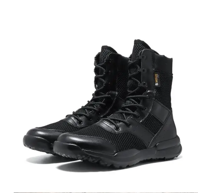 Men's Work Shoes SFB Light Men Combat Ankle  Army Boots Waterproof Lace Up Tactical Boot Fashion Mesh Motorcycle Boots