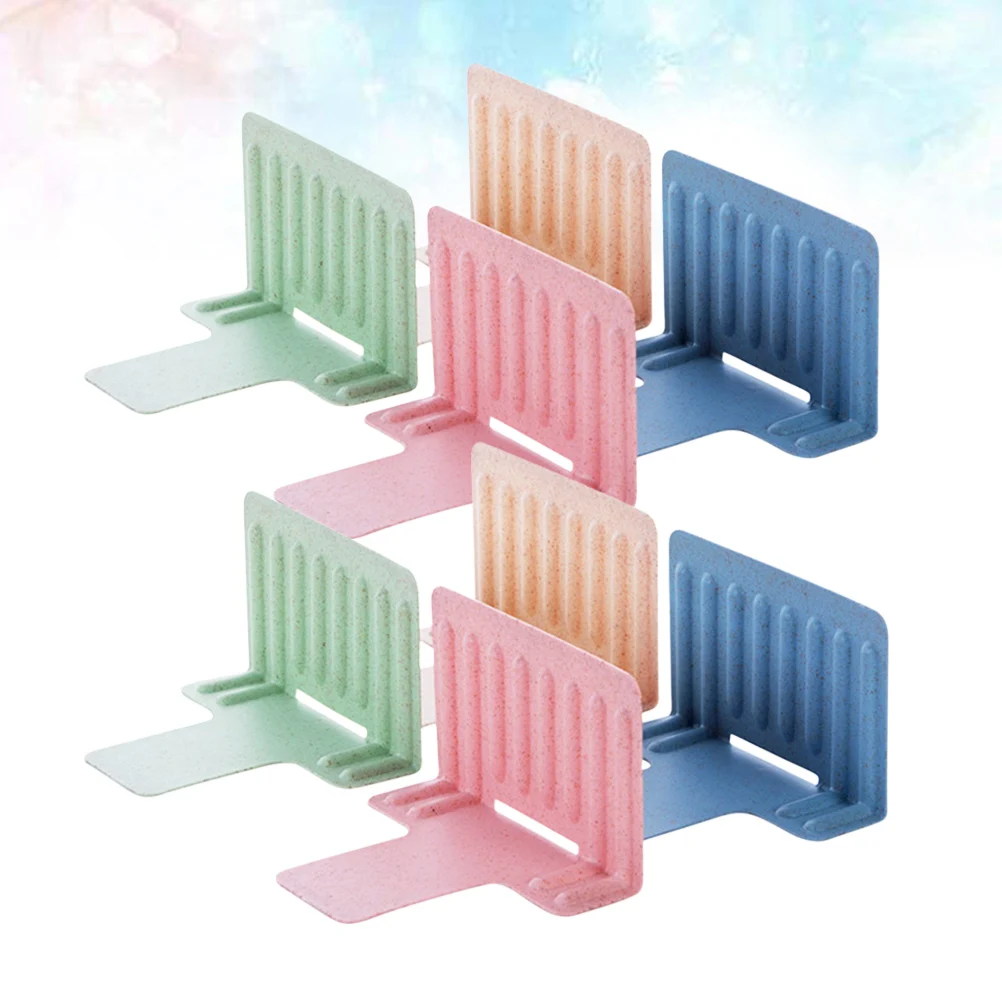 

8 Pcs Freezing Compartment Panel Food Dividers for Cabinets Freezer Drawer Clothing Cupboard Shelf
