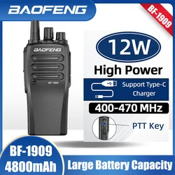 BaoFeng BF 1909 10W Wysokiej mocy Walkie Talkie Dalekiego zasięgu Dwukierunkowe radio Typ C Nadajnik ładowania Aktualizacja BF 888S UV 5R UV 82