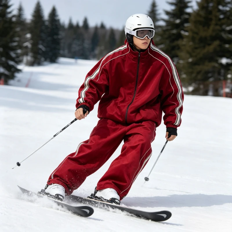 Ski Pants Waterproof - Новый свободный костюм для сноуборда для