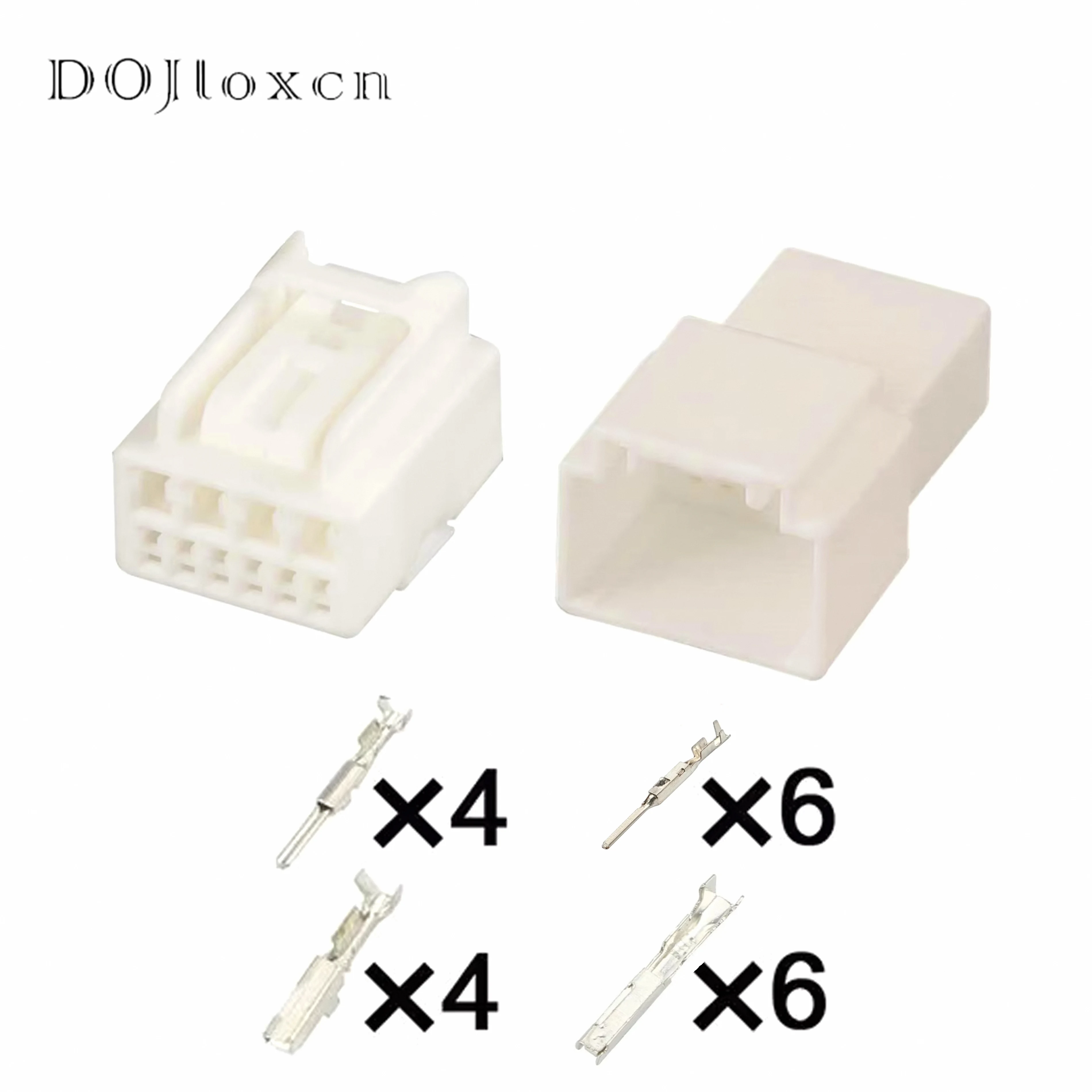 1/5/10/20/50 Sets 10 Pin 90980-12226 7283-1556 Automotive Window Regulator Cable connector Plug Socket For Toyota Hond