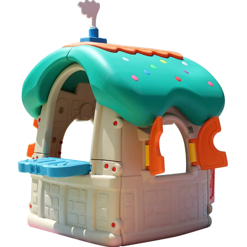 Toddler Toys Plastic House Children's Play House Slide Home Castle Baby Small House Tent Cabin