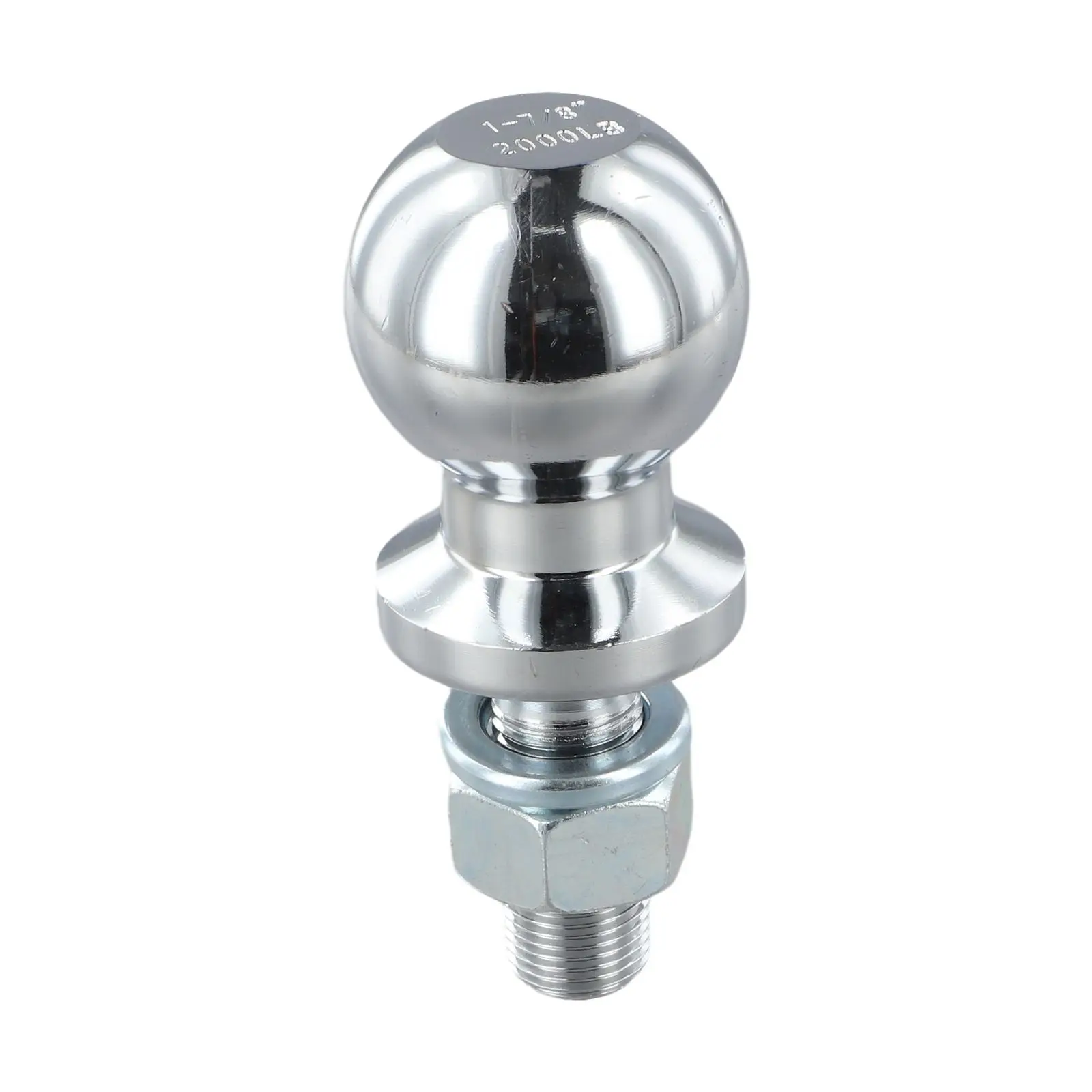 Garden Work 1-7 8 Inches Ball Head ATV Trailer Ball Vehicle Drawbar Easy Installation Design Pre-Installed Ball Head