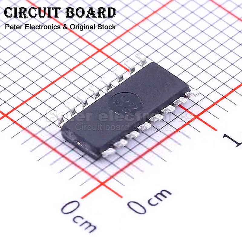 (5piece)100% New CH340G CH340 340G SOP-16 IcParts Circuit board