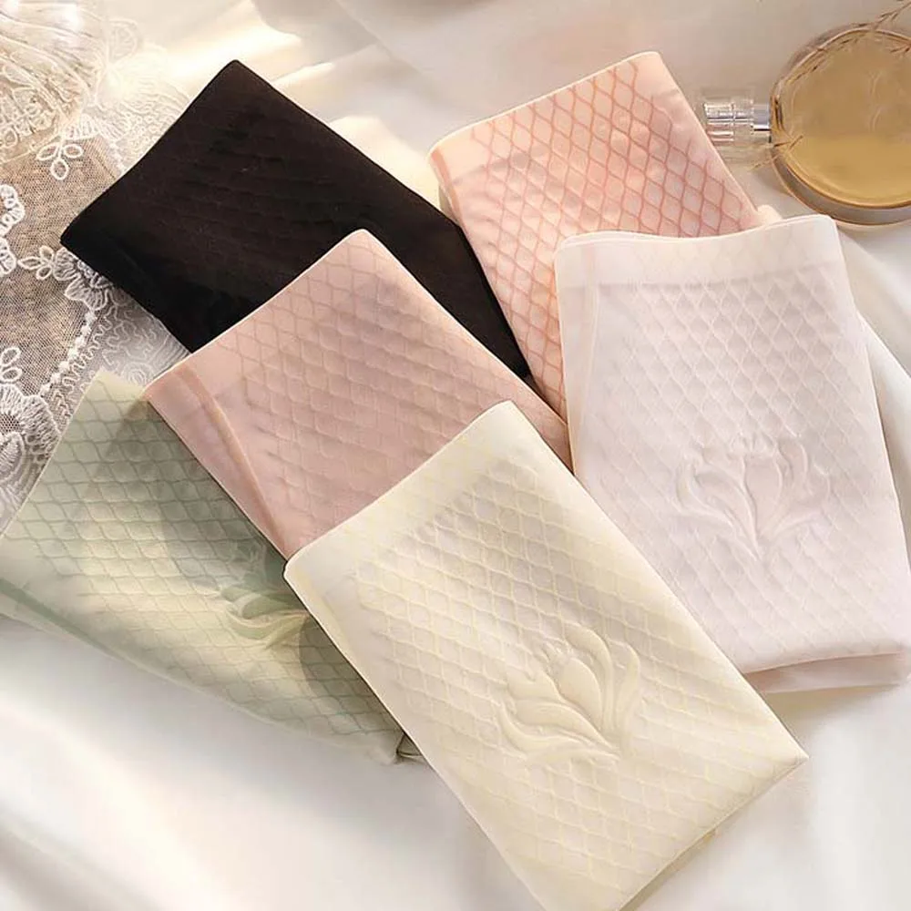 Bezszwowe majtki modelujące z jedwabiu lodowego, wysoki stan, kontrola brzucha, efekt push-up, wyszczuplające, niewidoczne pod ubraniem.