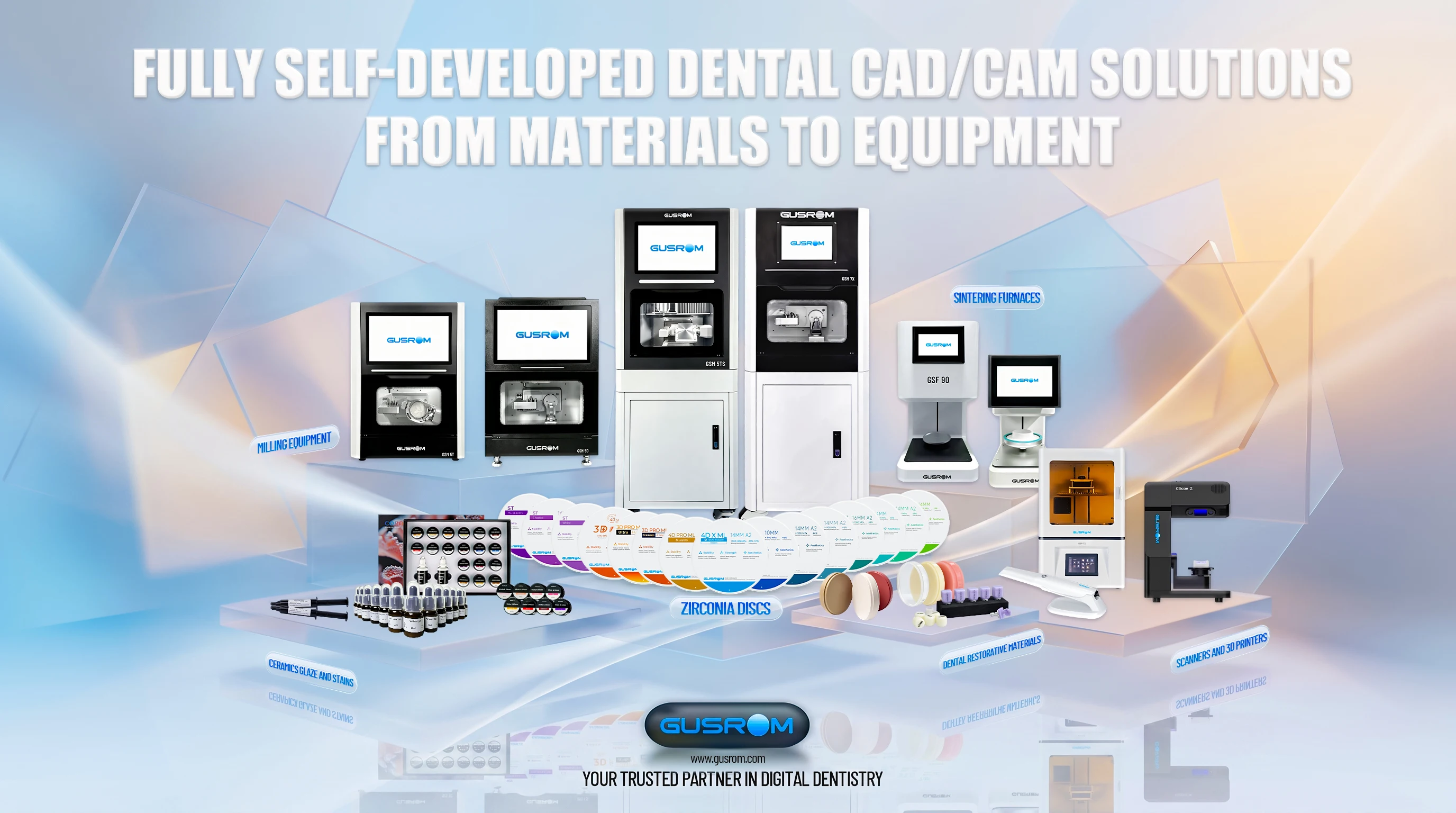 GUSROM Weißer Zirkonoxidblock 98mm 1200MPa Hochfeste Dental-Zirkonoxidscheibe CAD CAM für interne Färbung von Kronen und Brücken ST 43% – Detail 1