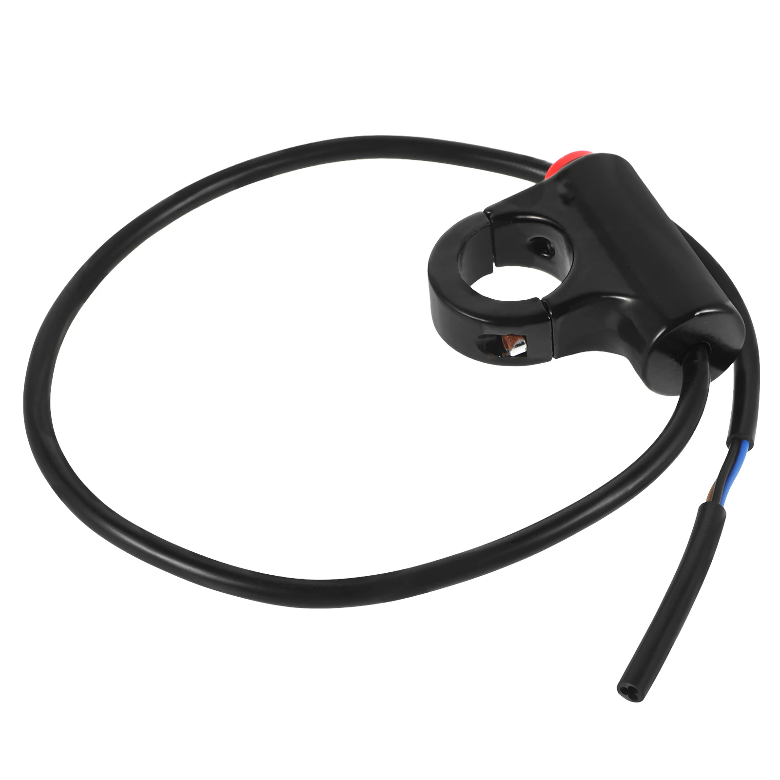 

Dual Flash Switch Motorcycle Handlebar Push Button Light Bright Led Warning Function Easy Installation Aluminum Alloy
