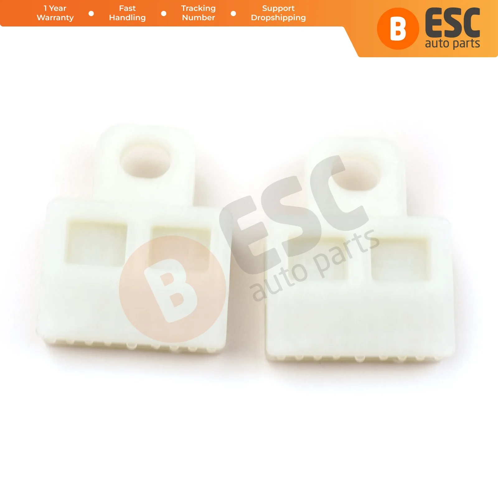 ESC Auto Parts EWR5019 2 piezas regulador de ventana canal de vidrio deslizador Sash conector Clips para Toyota envío desde Turquía