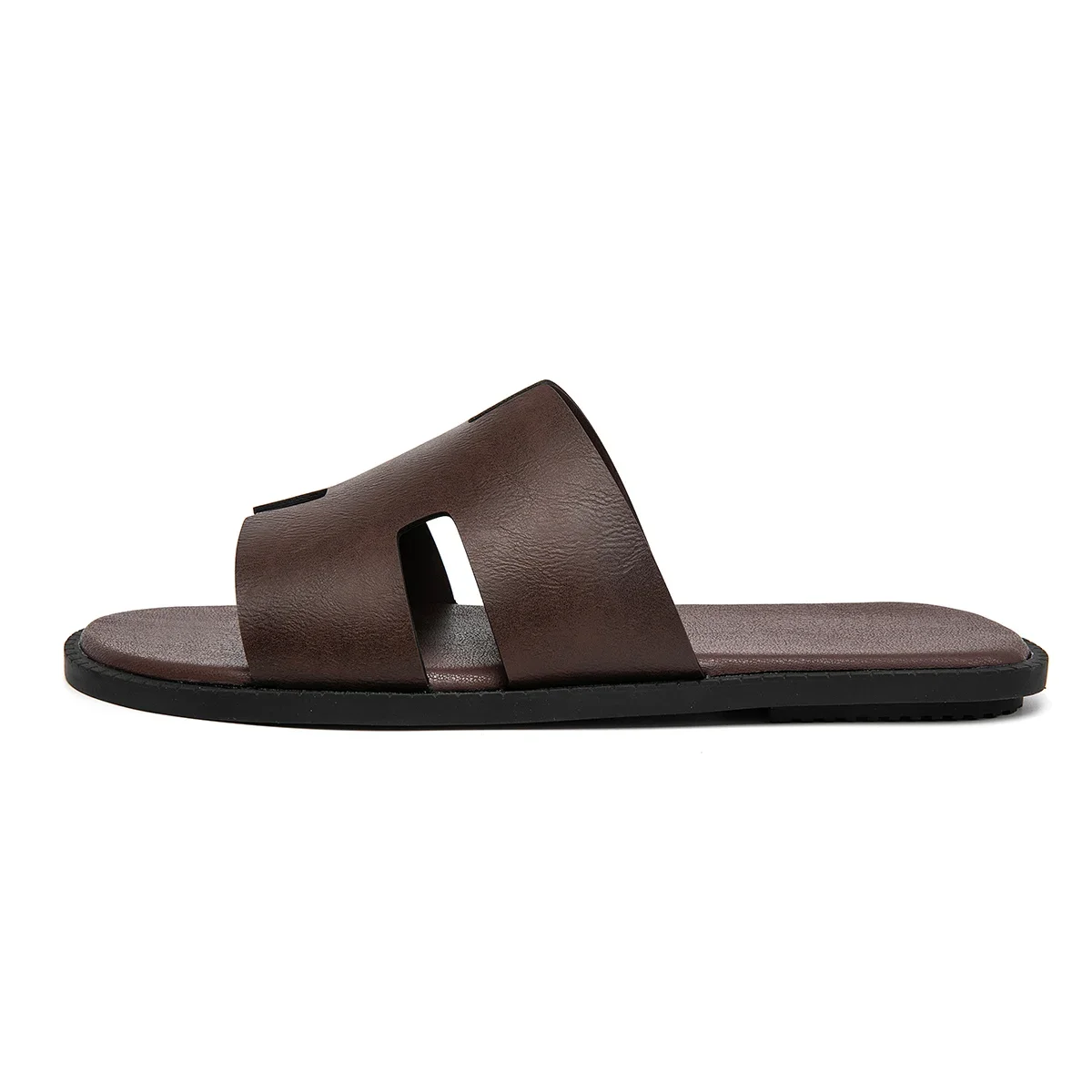 Neue Herren-Alltagsschuhe, Badezimmer- und Outdoor-Freizeitsandalen, rutschfest und verschleißfest, leichte, coole Herren-Slipper. – Detail 12