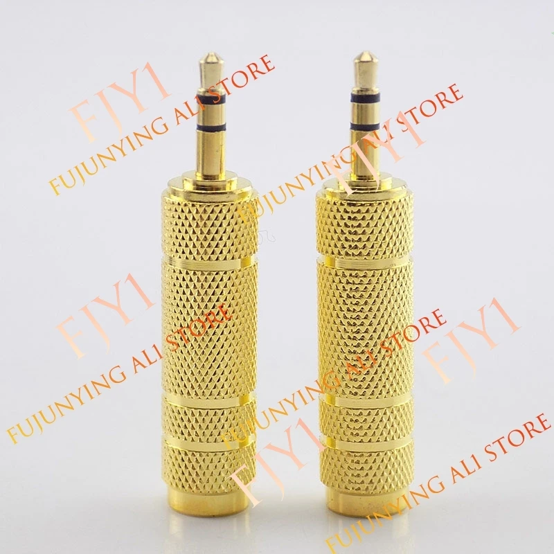 Audio Adapter 3.5mm Male to 6.5mm Female Jack Stereo Headphone Home Connectors Adapter Microphone Speaker Converter A1