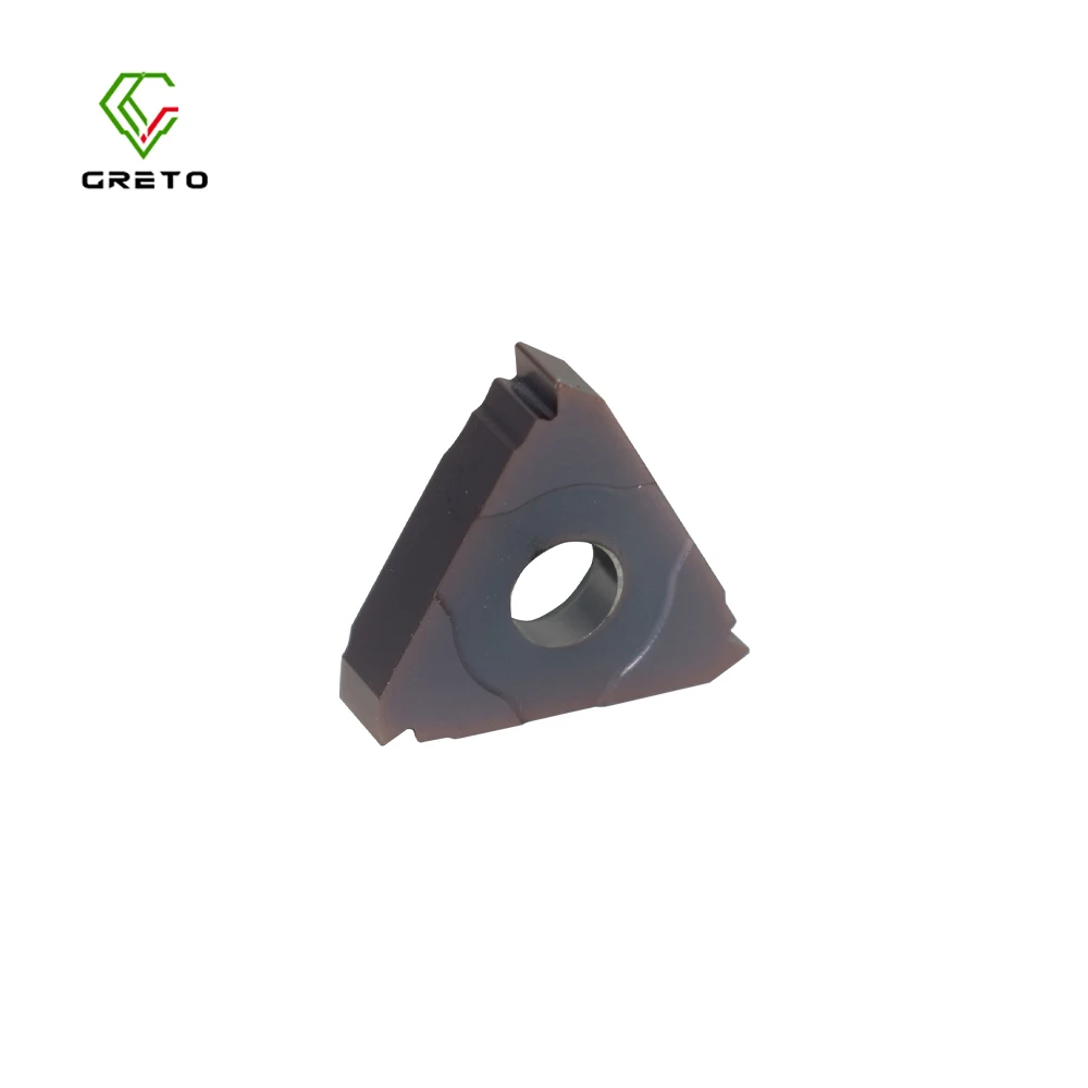 

GRETO T16ER-1.5ISOS-Z GT4205 Carbide Tools Metal Turning Tool Cutting Inserts T 16 ER-1.5 ISOS-Z Turning Inserts