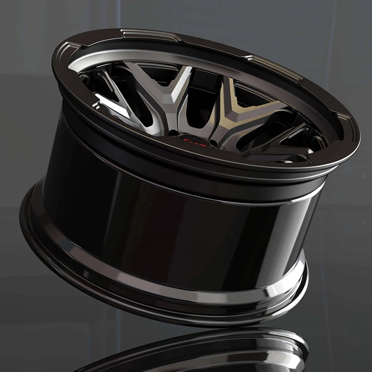 16 17 18 19 20 Polegadas Deep Convace Gloss Black Forged Wheels Jantes com trava central para Nismo JDM 300Z 350Z 370Z