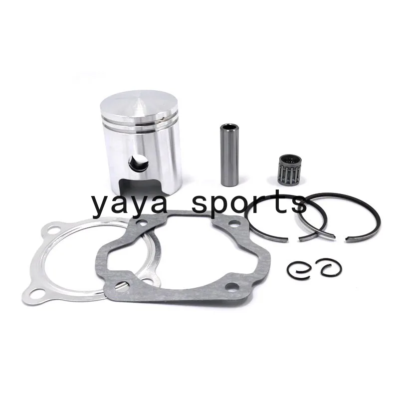 Professional 47MM Piston Rings Gasket 12MM Pin Top End Cylinder Head Gasket Repair Kits for Yamaha PW80 Dirt Bike 1983 - 2006