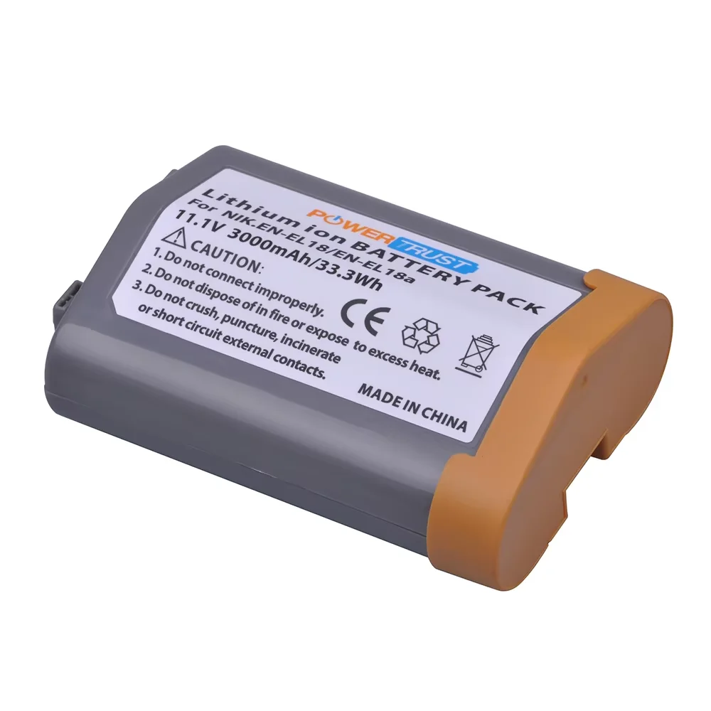 EN-EL18 Battery for Nikon EN-EL18a EN-EL18b EN-EL18c, D4 D4S D5 D6 Digital SLR Cameras, MB-D12 MB-D17 MB-D18 Battery Grips,MH-33