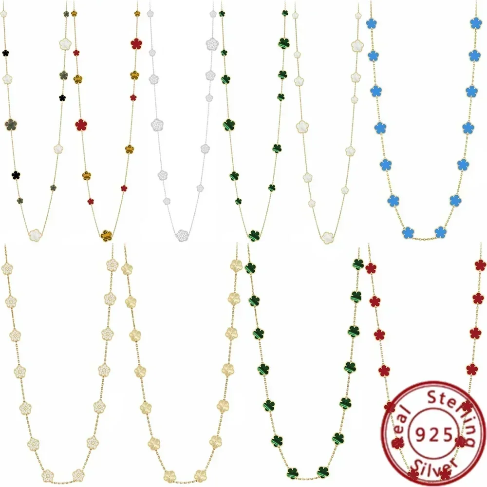 

2025 Selling Clover Simple Design Party Fashion Personality Women’s High-end Necklace Earrings Jewelry Gifts