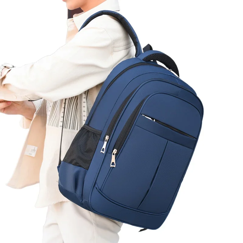 

Shoulder bag men's senior sense of business commuting men's backpack large capacity simple student schoolbag outdoor travel bag