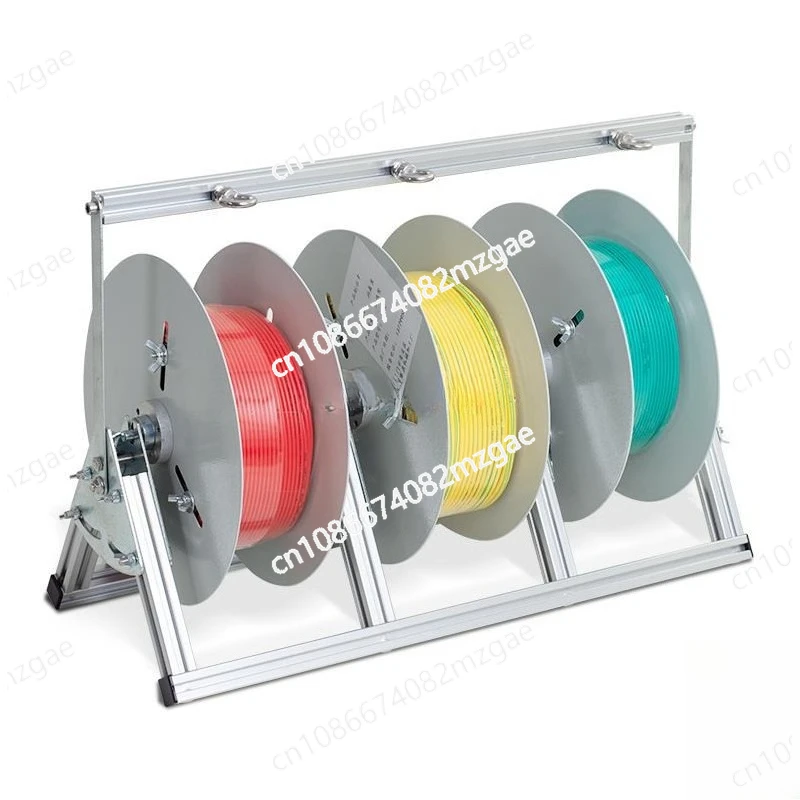 

Electric Tool Wire Paying Off Device Paying Off Rack Wheel Reel Folding BV Wire Paying Off Artifact Home Fitting Elec