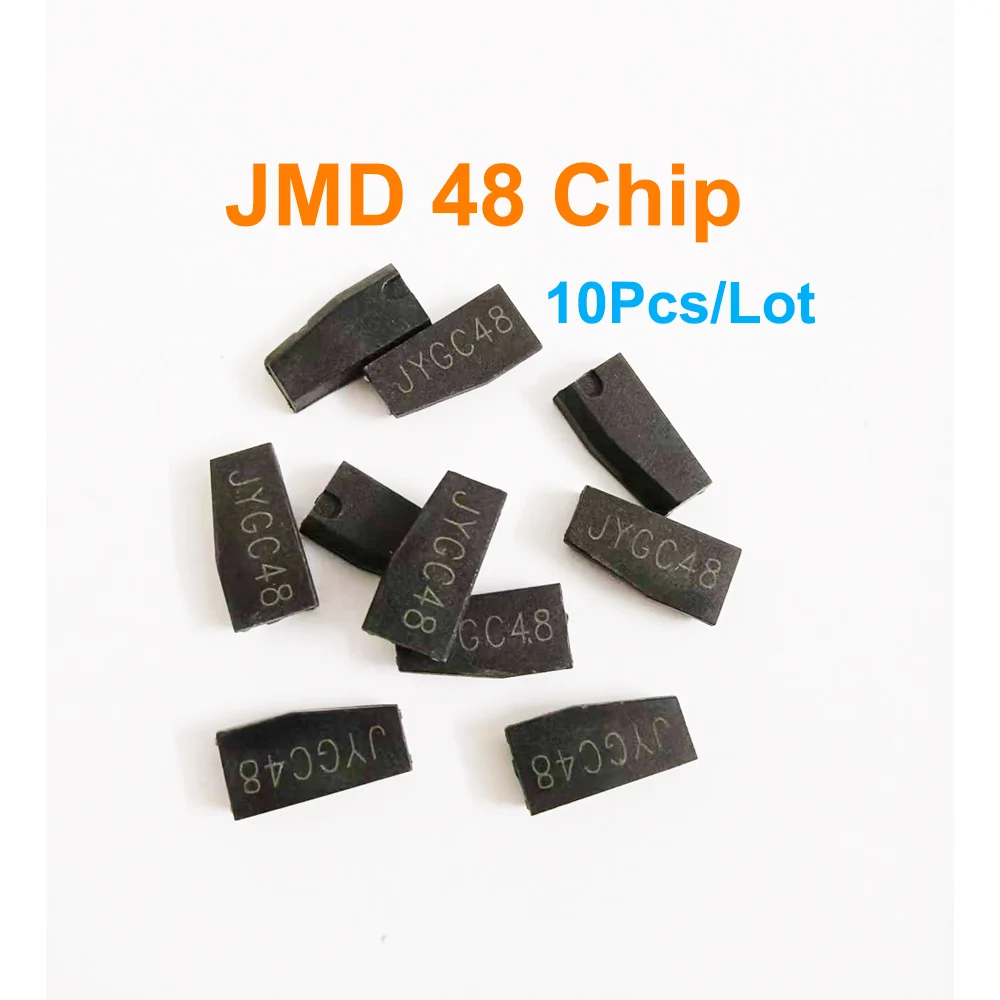 10 Stuks Id48 Chip Of Nieuwe Jmd 48 Keramiek Chip Voor Jmd E-Baby Handige Baby 2 Copy Auto Key Programmeur Id48 Vvvdi48 Chip Lot