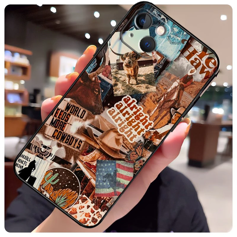 كاوبوي راعية البقر Howdy Western Ranch Boho حافظة لهاتف آيفون 17 Air 17 Pro حافظة هاتف لهاتف أبل آيفون 17 برو ماكس #2