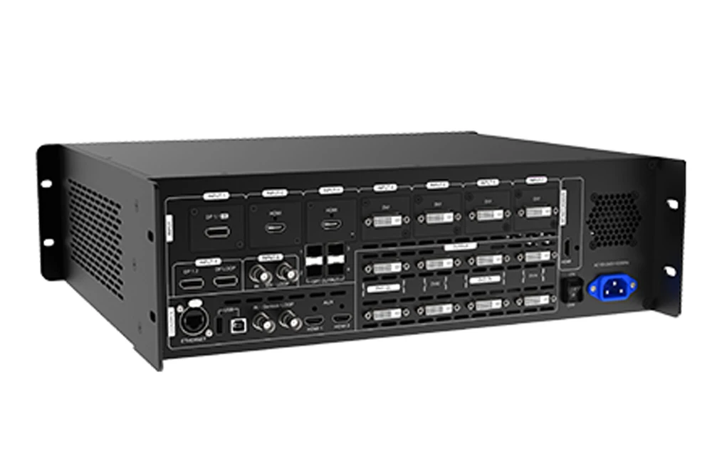 Conmutador de vídeo de pared HD a todo color LED Novastar N9