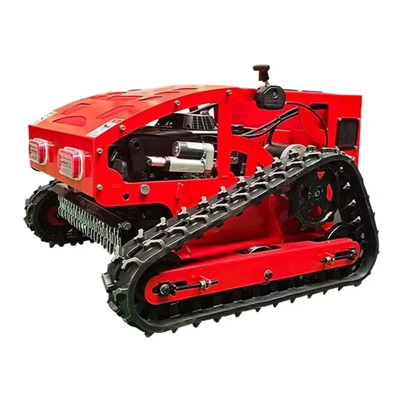 50cm width Professional Remote Control Lawn Mower With Track for farm Garden and Home Orchard