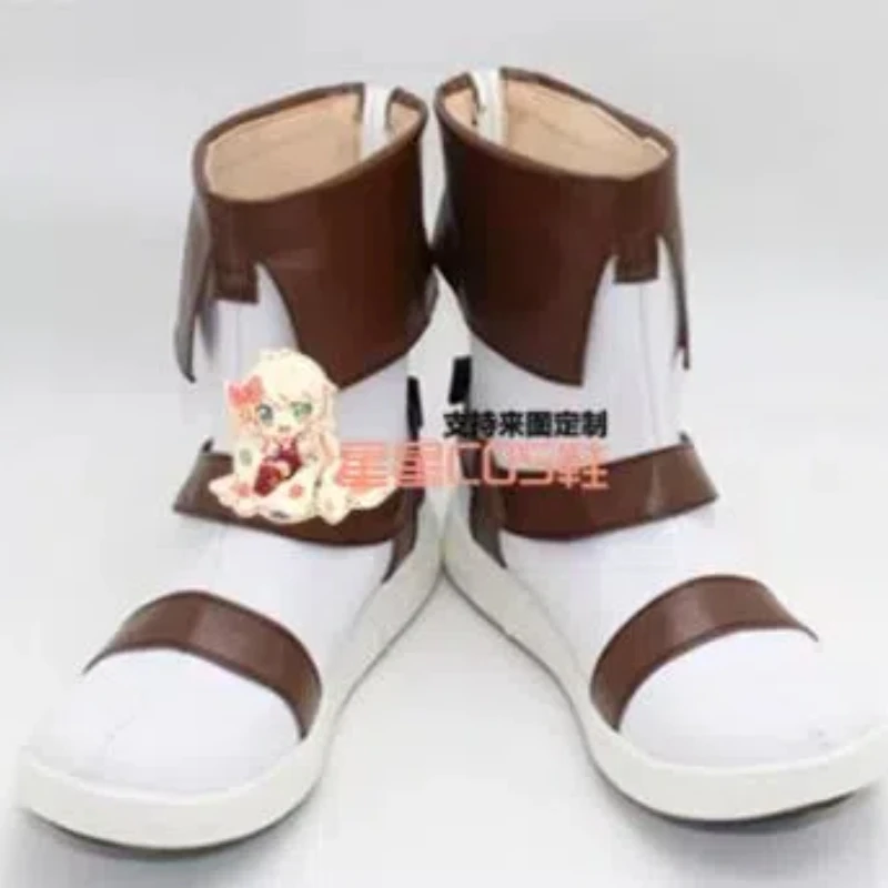 Digital Monster Tachikawa Mimi Brown Halloween Cosplay Shoes Boots