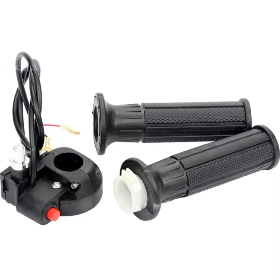 Throttle Twist with Stop Kill Switch fit for MiniMoto Dirt Bike with 2.1cm diameter Handlebar 49cc Mini  Dirt Bike Handlebar1set