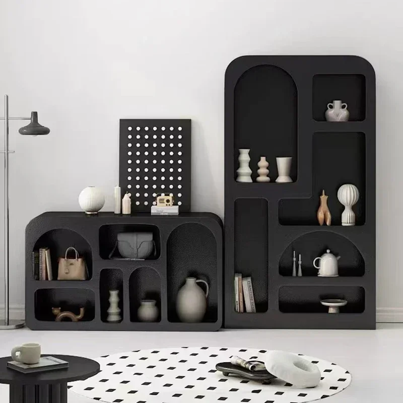 Racks Cabinets Wall Reading Wooden Column Album Black CD Racks Support Vinili Dischi Living Room Furniture durable