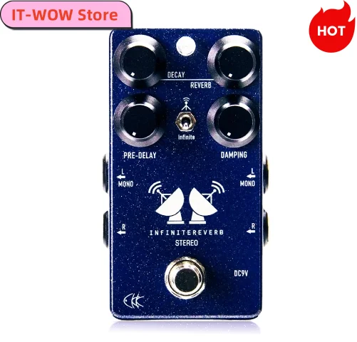 CKK Infinite Reverb Stereo Guitar Effect Pedal