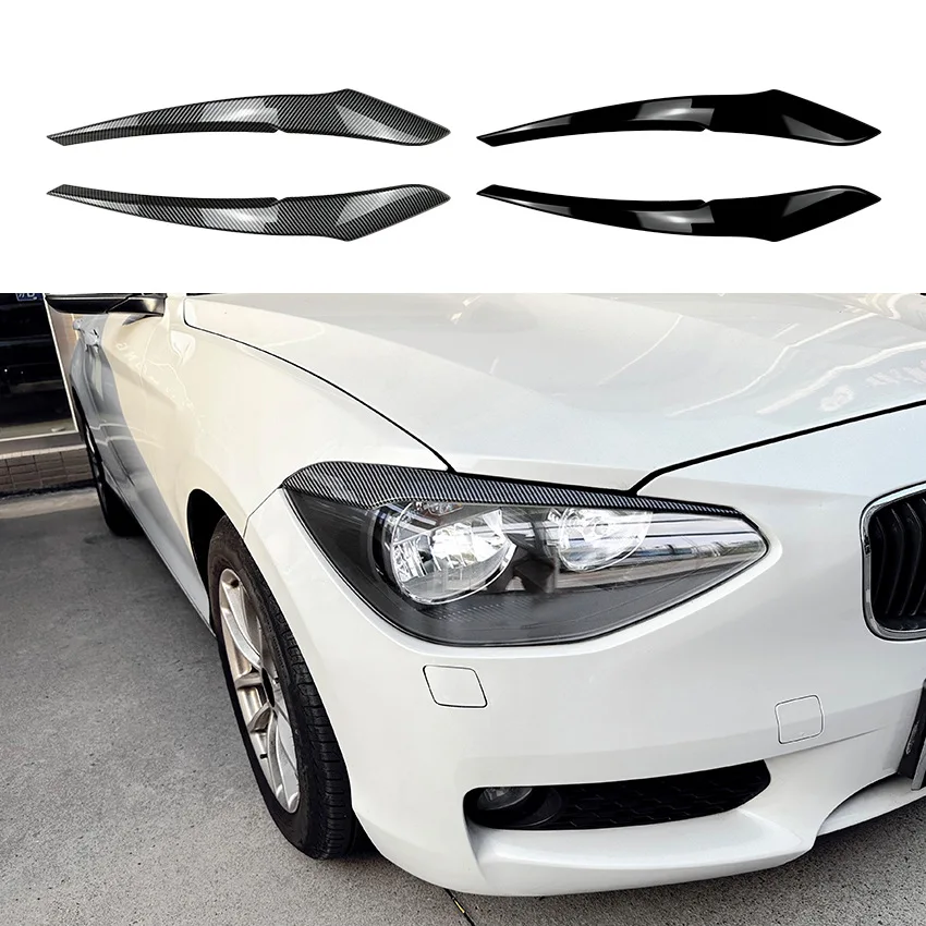 

For BMW 1 Series F20 F21 early 2011-2014 low-end headlight eyebrow car sticker exterior modification