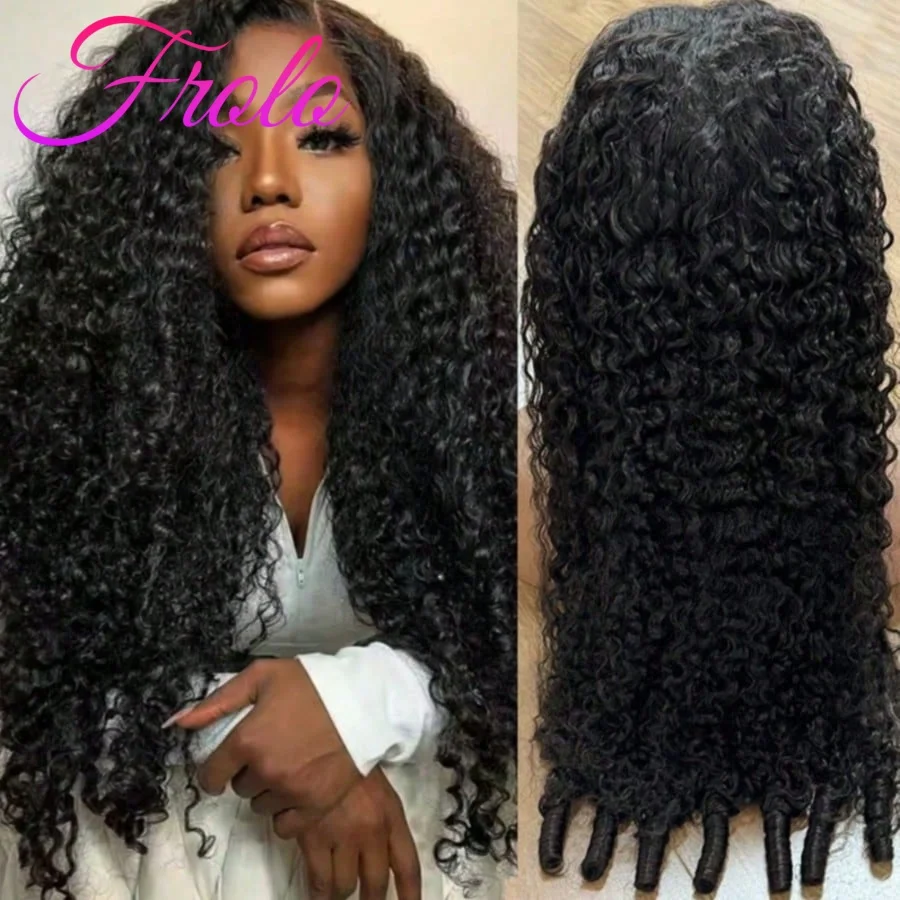 

210 Density Hd Lace Wig 13x6 Human Hair Burmese Curly Hair Wig Pre Plucked Brazilian 16A Burmese Virgin Human Hair Wig For Women