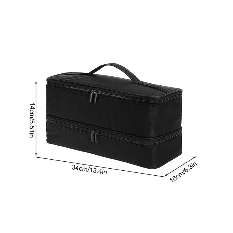 Large Capacity Double-Layer Travel Carrying Case for Shark Flexstyle/DysonAirwrap Storage Bag